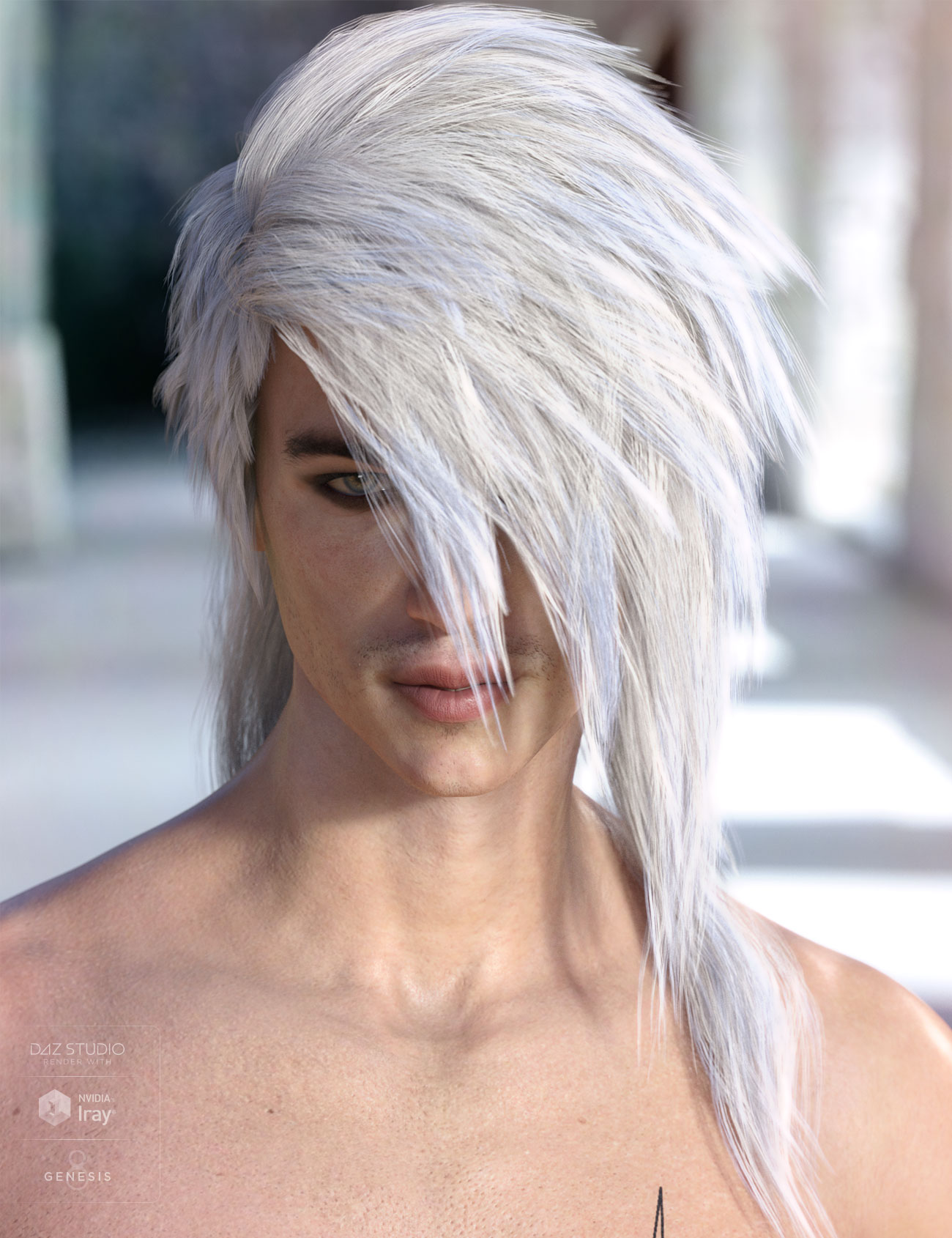 Bastien Hair for Genesis 3 & 8 Male(s) Bastien Hair for Genesis 3 & 8 Male(s) by: AprilYSH, 3D Models by Daz 3D