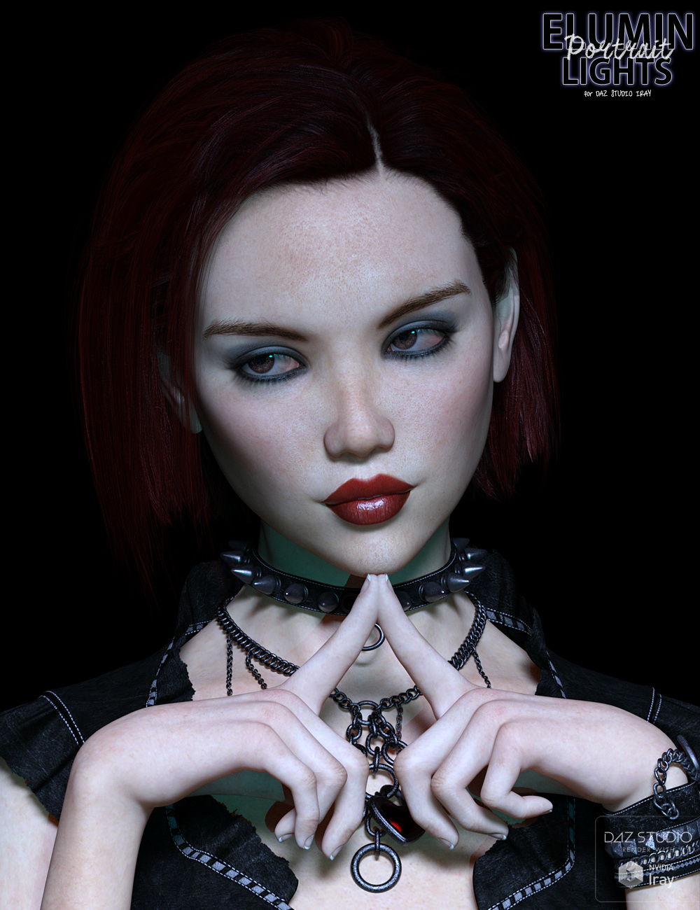 Elumin Iray Portrait Lights Elumin Iray Portrait Lights by: ForbiddenWhispers, 3D Models by Daz 3D