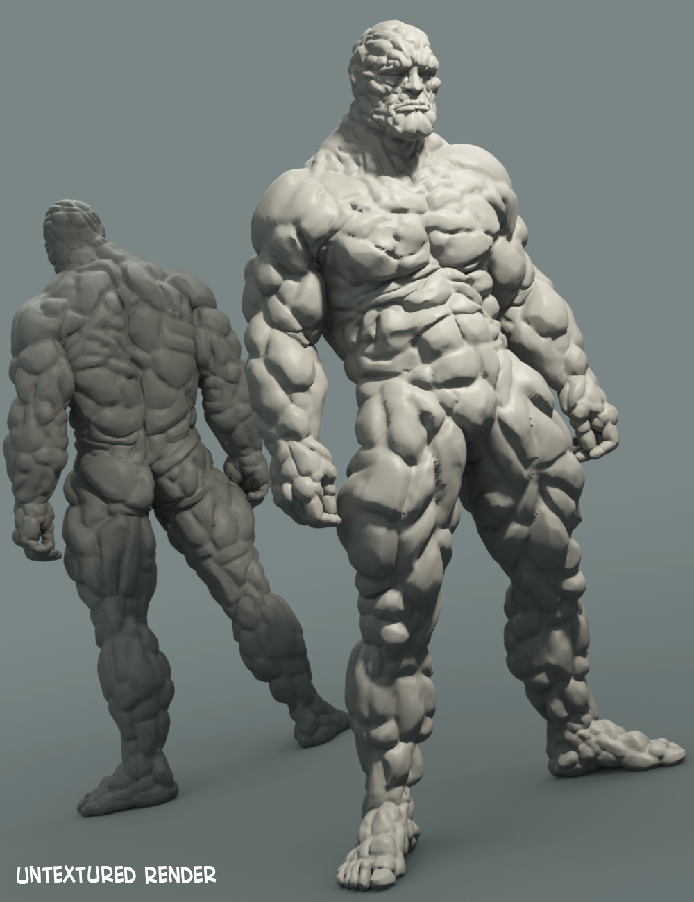 Mr Rubble HD for Brute 8 by: JoeQuick, 3D Models by Daz 3D