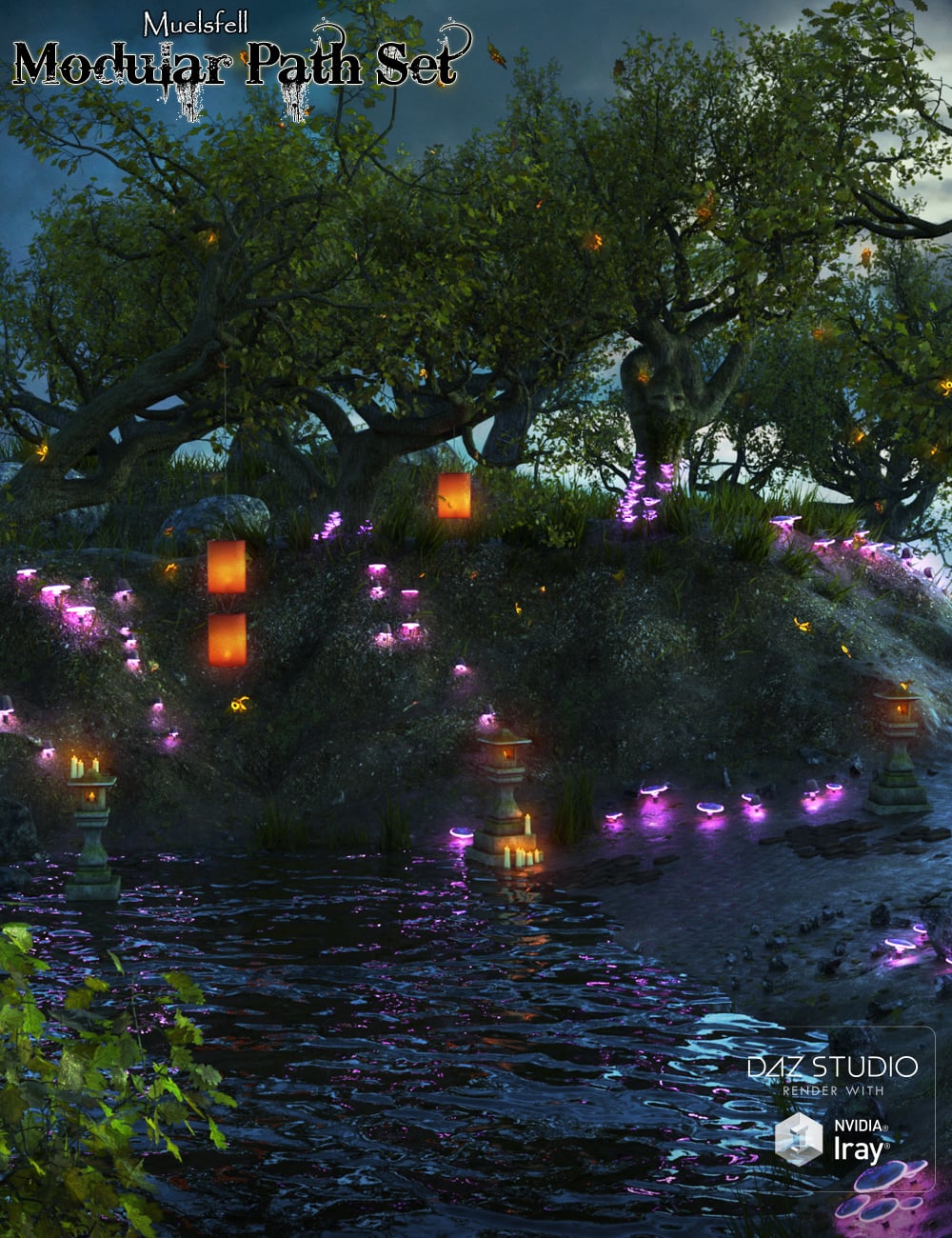 Muelsfell Modular Path Set | Daz 3D