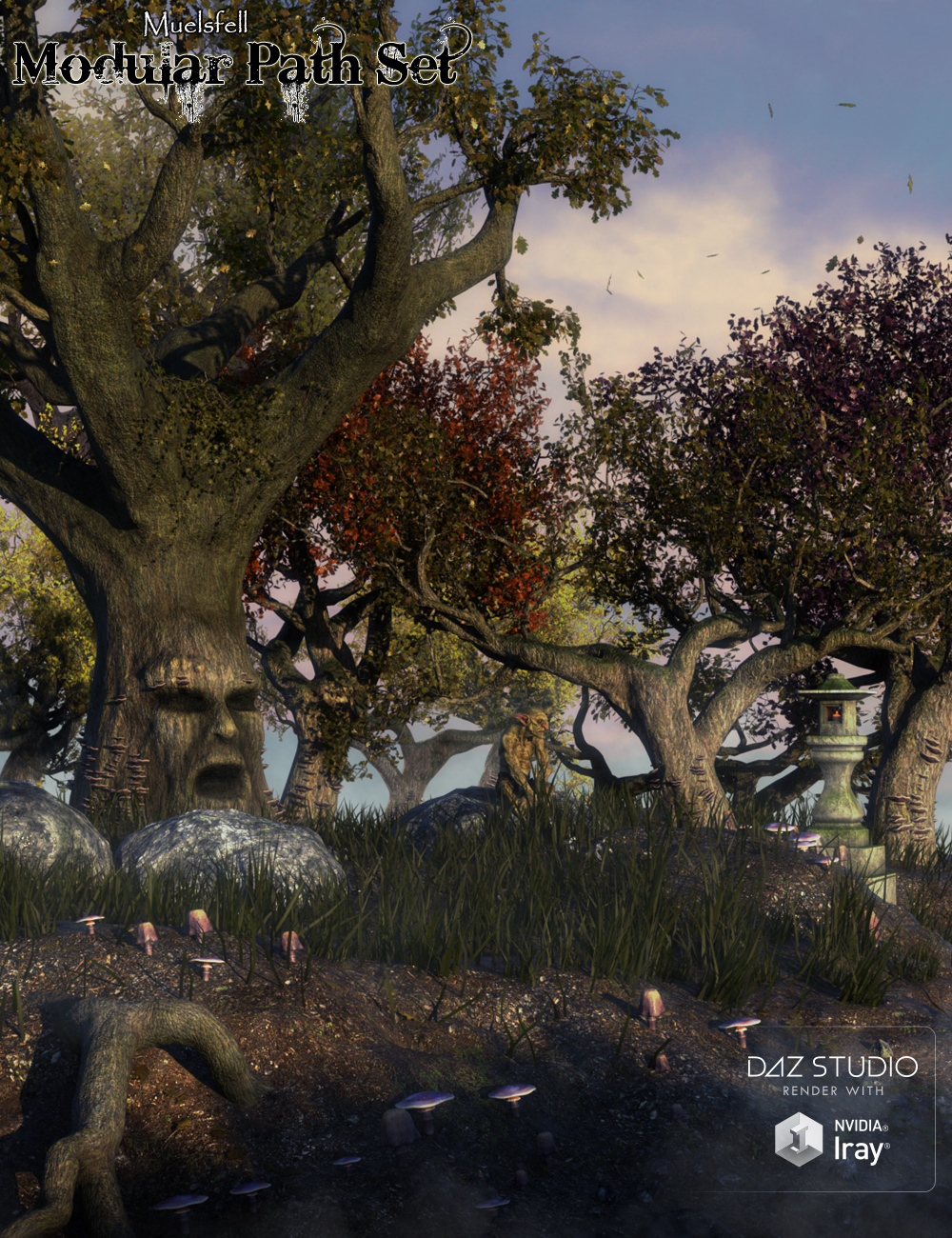 Muelsfell Modular Path Set | Daz 3D