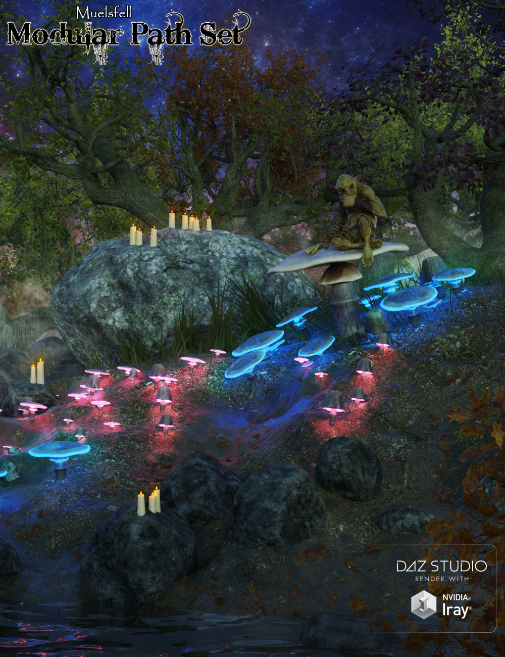 Muelsfell Modular Path Set | Daz 3D