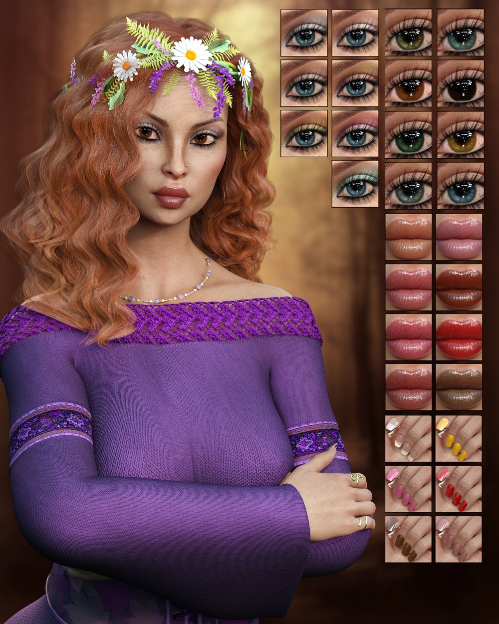 Autumn for Genesis 8 Female Autumn for Genesis 8 Female by: TwiztedMetal, 3D Models by Daz 3D