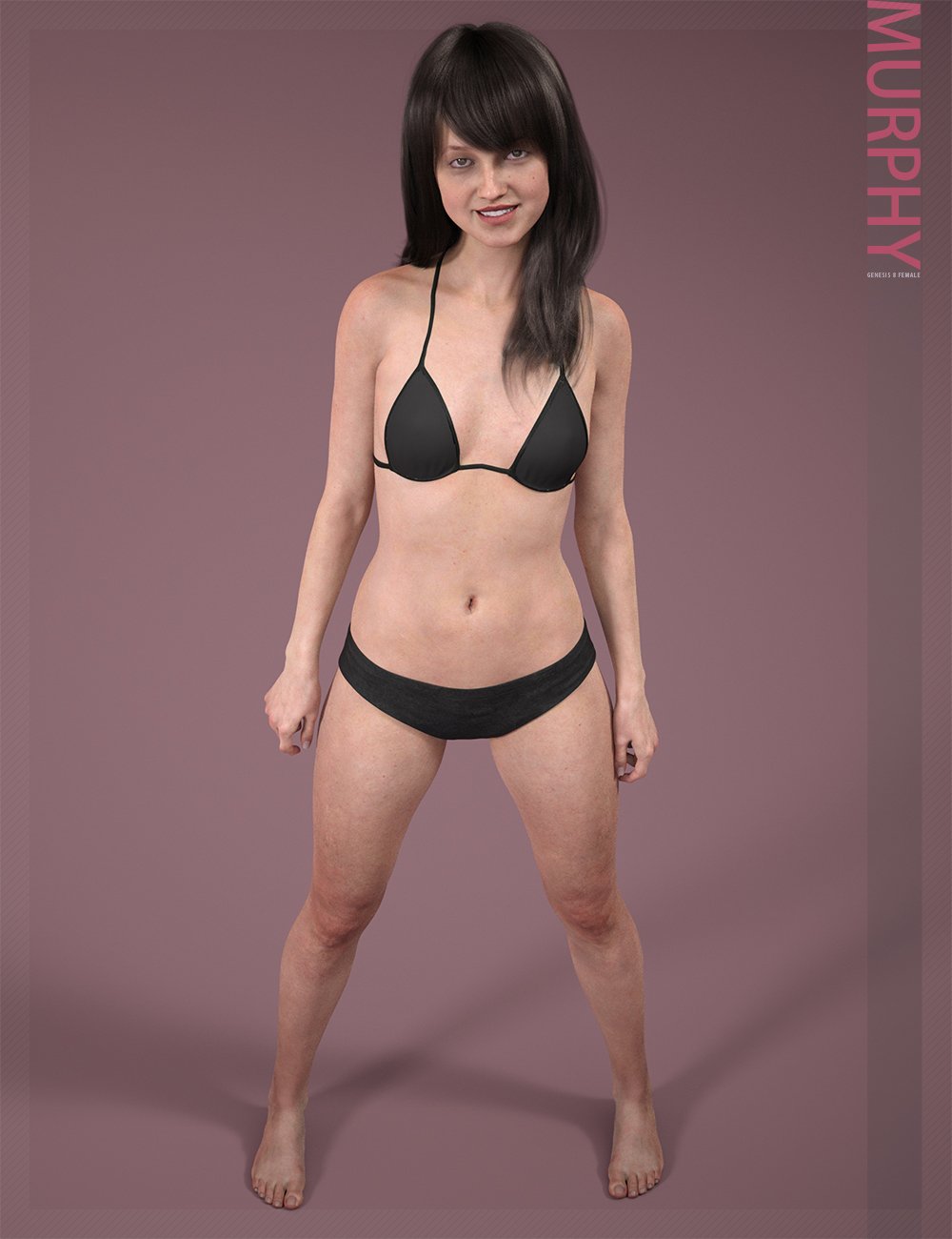 Murphy HD & Signature Smile HD Expression for Genesis 8 Female by: bluejaunte, 3D Models by Daz 3D