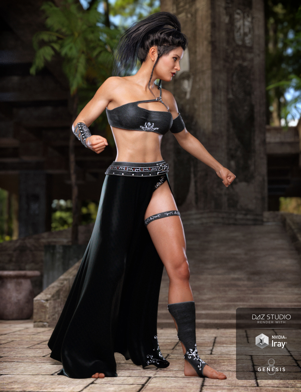 dForce Artemis Outfit Textures by: CynderBlue, 3D Models by Daz 3D