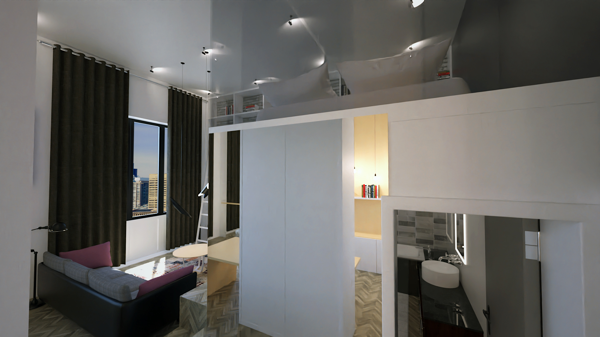 Studio Type Room 2 by: Tesla3dCorp, 3D Models by Daz 3D