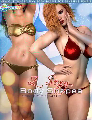 Z Sexy Body Shapes for Genesis 8 Female Z Sexy Body Shapes for Genesis 8 Female by: Zeddicuss, 3D Models by Daz 3D