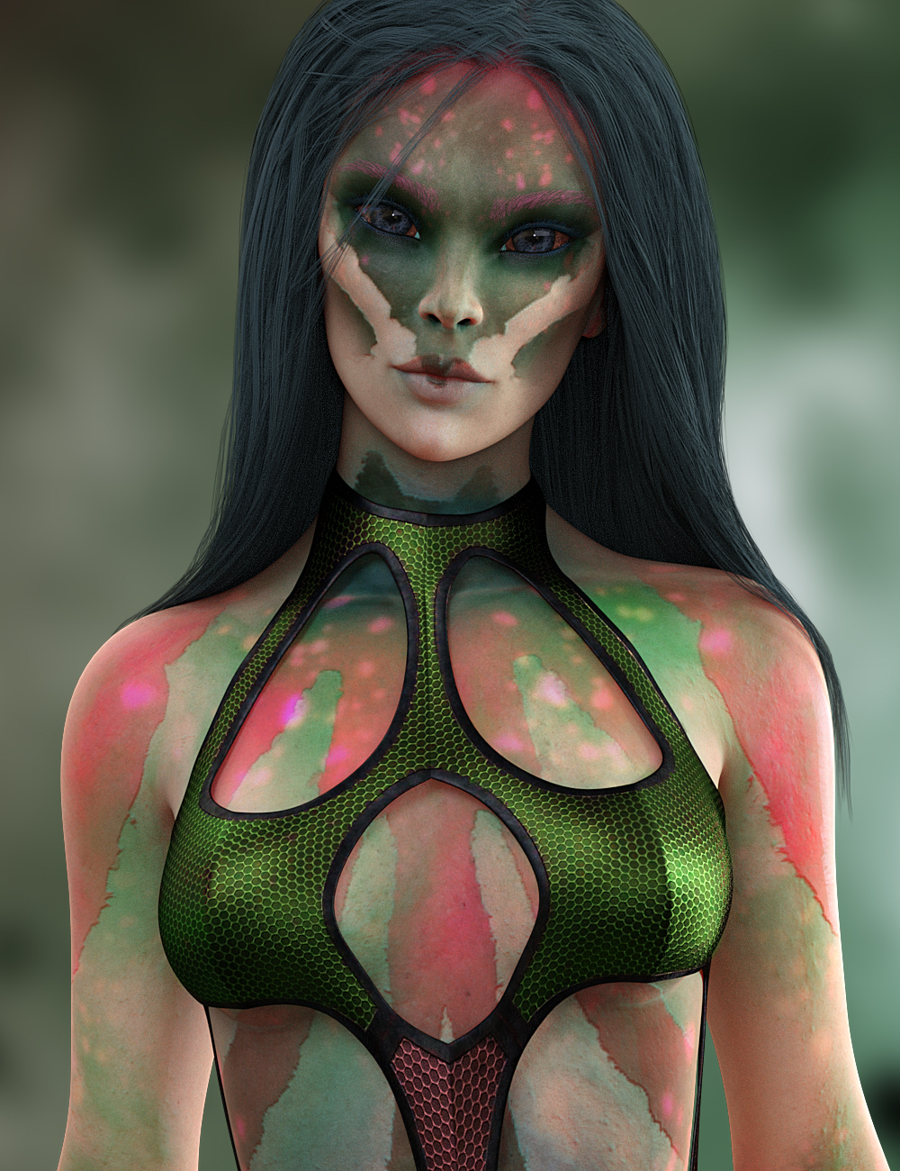 HP Vaeri for Genesis 8 Female by: SR3, 3D Models by Daz 3D