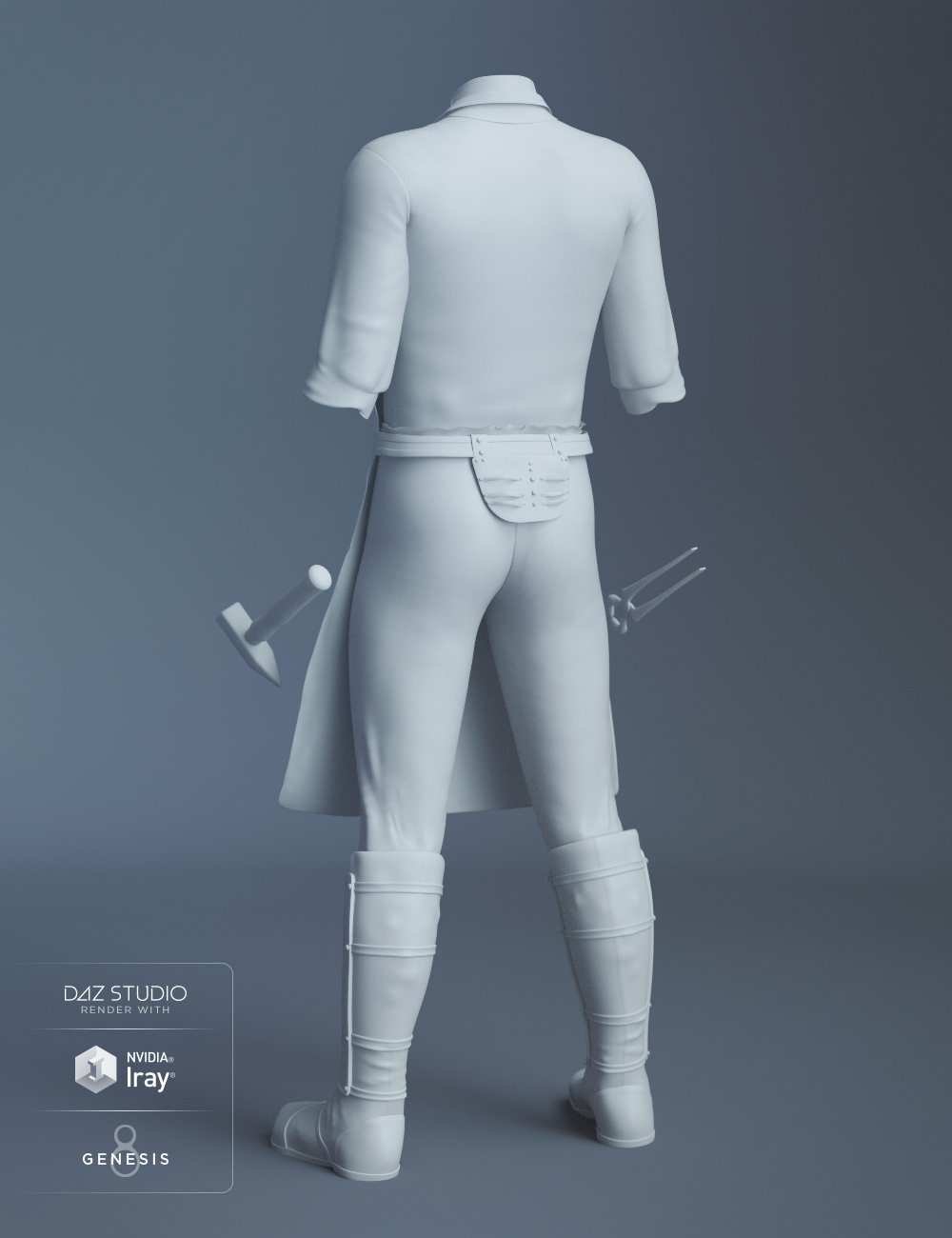 dForce Blacksmith Outfit for Genesis 8 Male(s) dForce Blacksmith Outfit for Genesis 8 Male(s) by: Barbara BrundonMely3DUmblefugly, 3D Models by Daz 3D