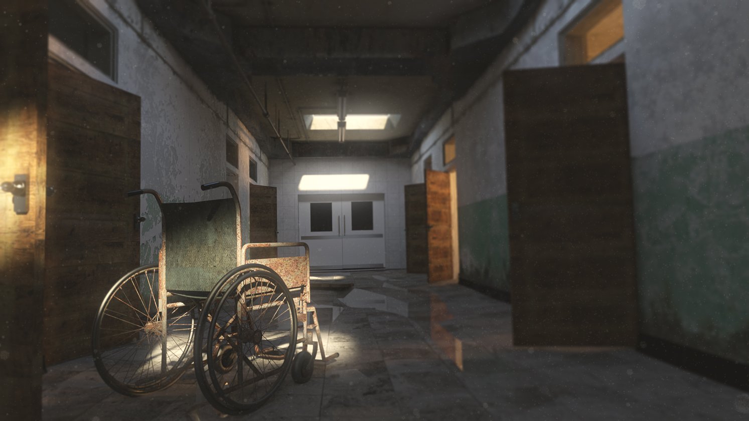 Horror of the Asylum by: PerspectX, 3D Models by Daz 3D