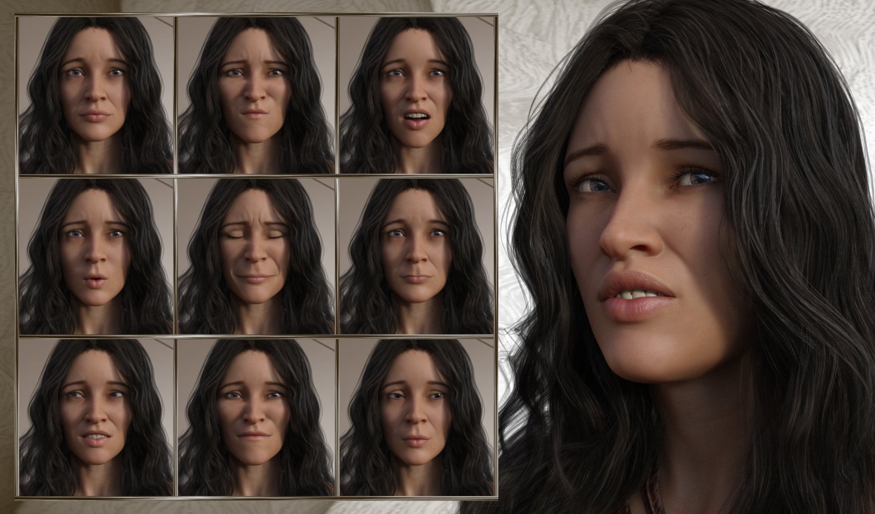 Beautiful Warrior - Expressions for Genesis 8 Female and Gia 8 Beautiful Warrior - Expressions for Genesis 8 Female and Gia 8 by: JWolf, 3D Models by Daz 3D