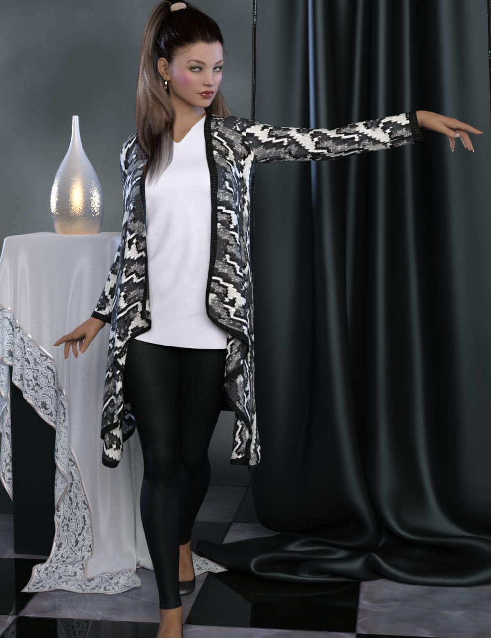 dForce Courtney Outfit for Genesis 8 Female(s) dForce Courtney Outfit for Genesis 8 Female(s) by: WildDesigns, 3D Models by Daz 3D
