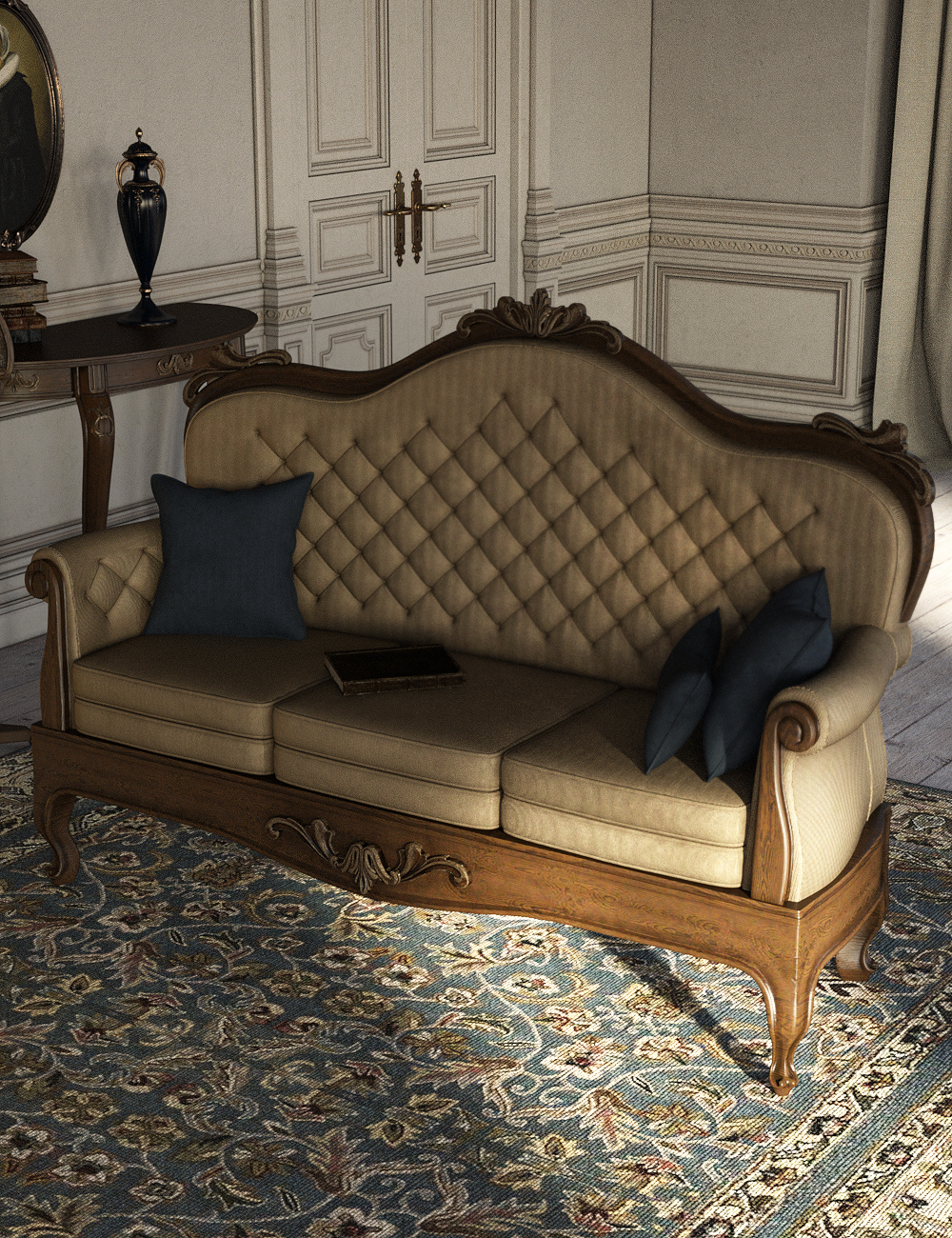 Victorian Decor 3 Iray by: LaurieS, 3D Models by Daz 3D