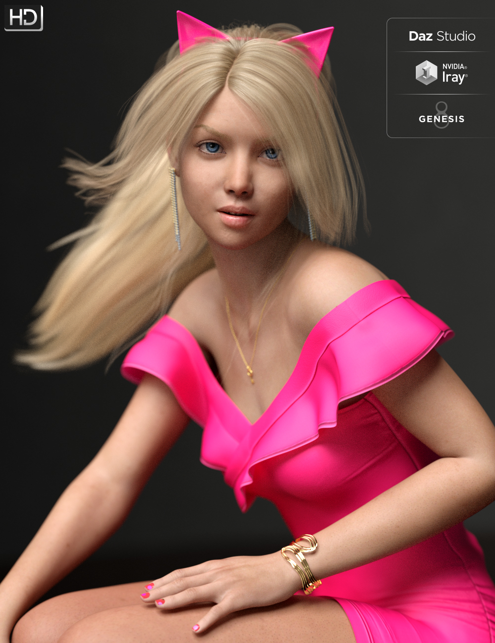 Elisabeta HD For Genesis 8 Female by: iSourceTextures, 3D Models by Daz 3D