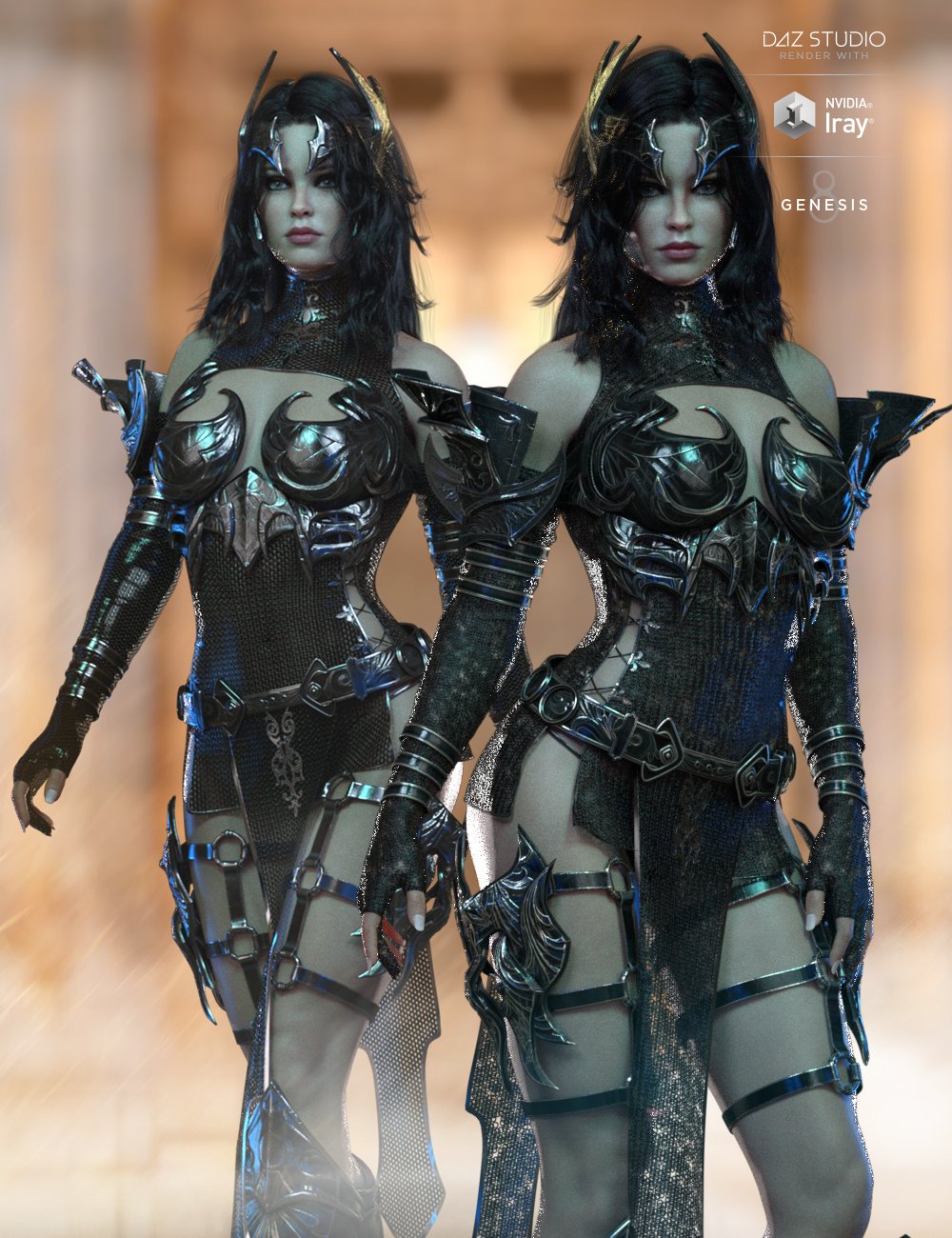 dForce Lilikh Outfit Textures by: HM, 3D Models by Daz 3D
