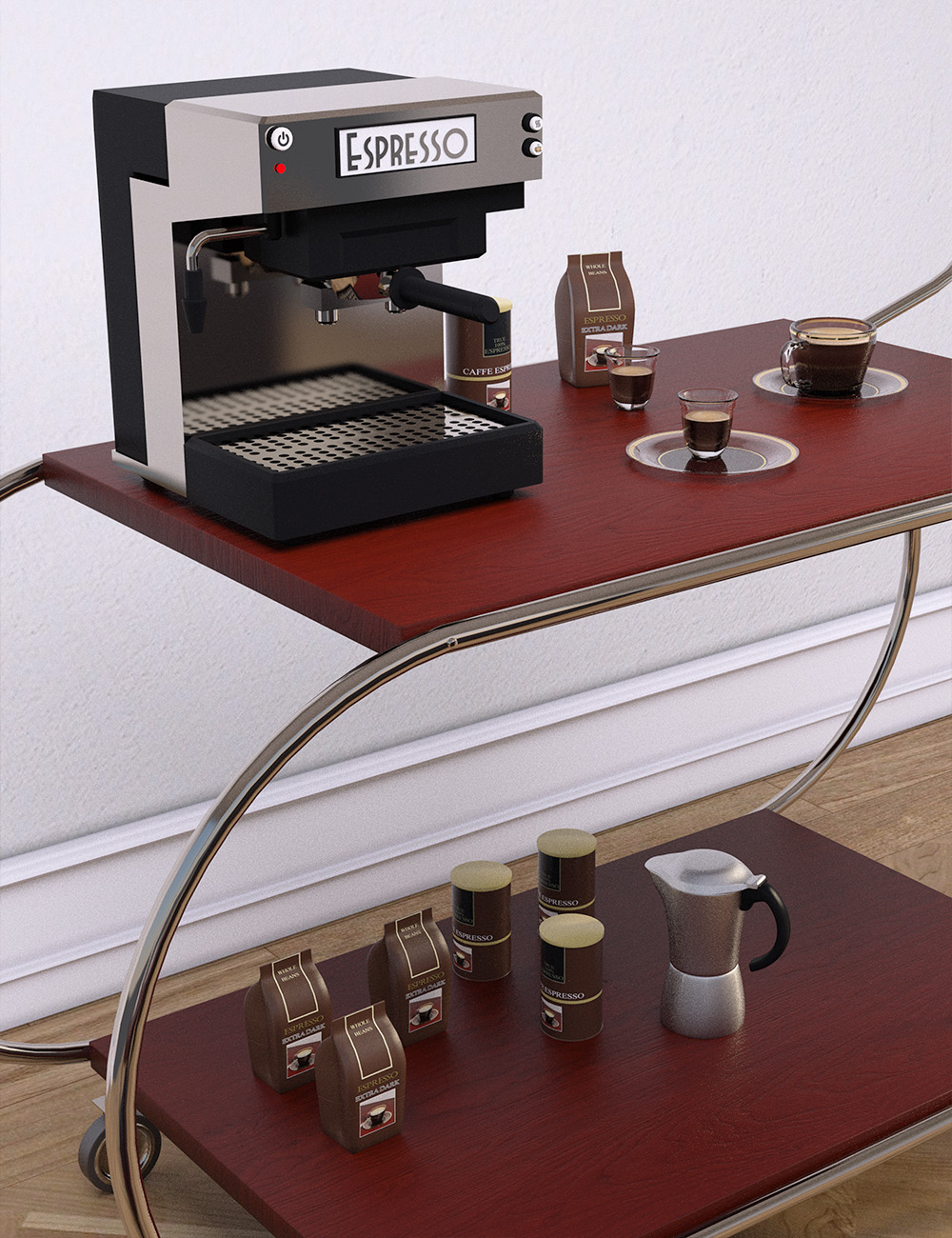 Espresso Props Espresso Props by: , 3D Models by Daz 3D