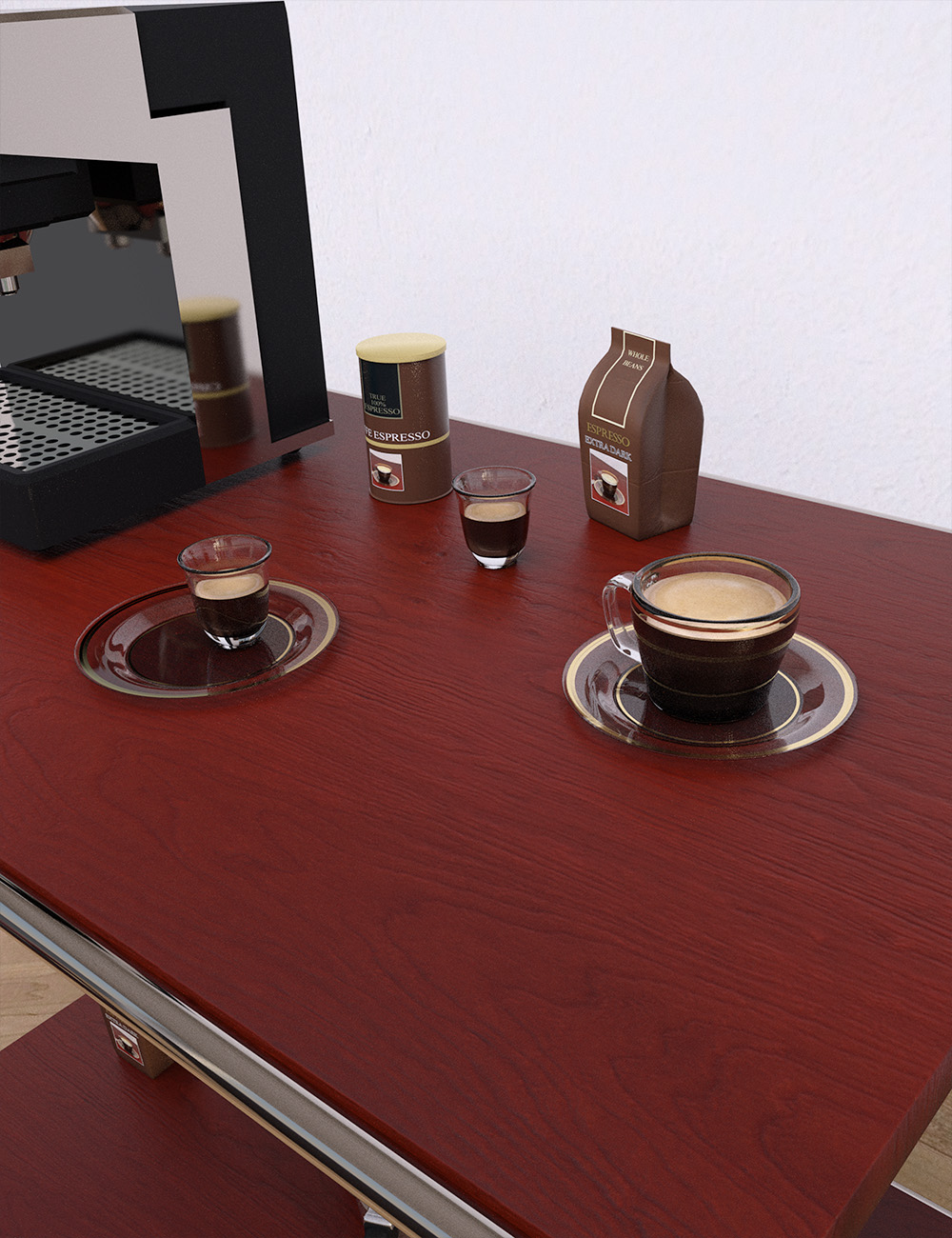 Espresso Props by: , 3D Models by Daz 3D