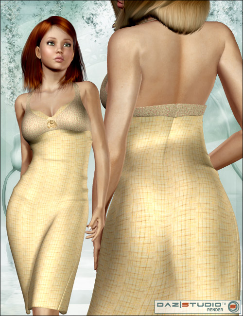 Grace for the Tiffany Dress by: Sarsaoutoftouch, 3D Models by Daz 3D