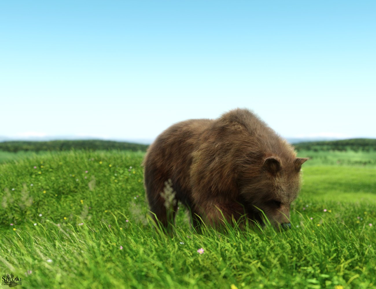 Brown Bear by AM Brown Bear by AM by: Alessandro_AM, 3D Models by Daz 3D