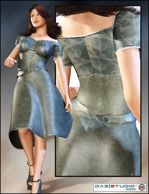 Corset Dress | Daz 3D