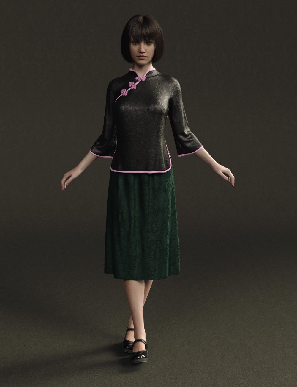 Hann Mei Outfits for Genesis 8 Female(s) by: Sprite, 3D Models by Daz 3D