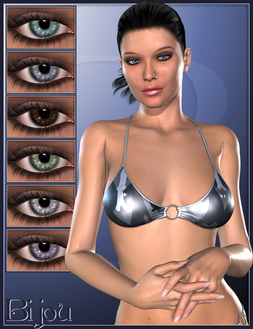 Bijou Character and Hair Bijou Character and Hair by: Valea, 3D Models by Daz 3D