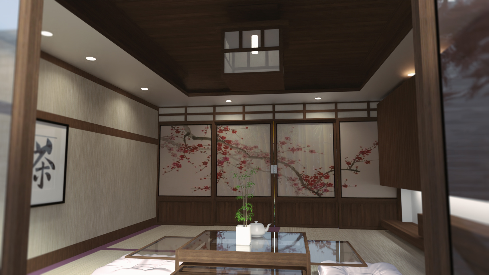 Japanese Dining Room by: Digitallab3D, 3D Models by Daz 3D