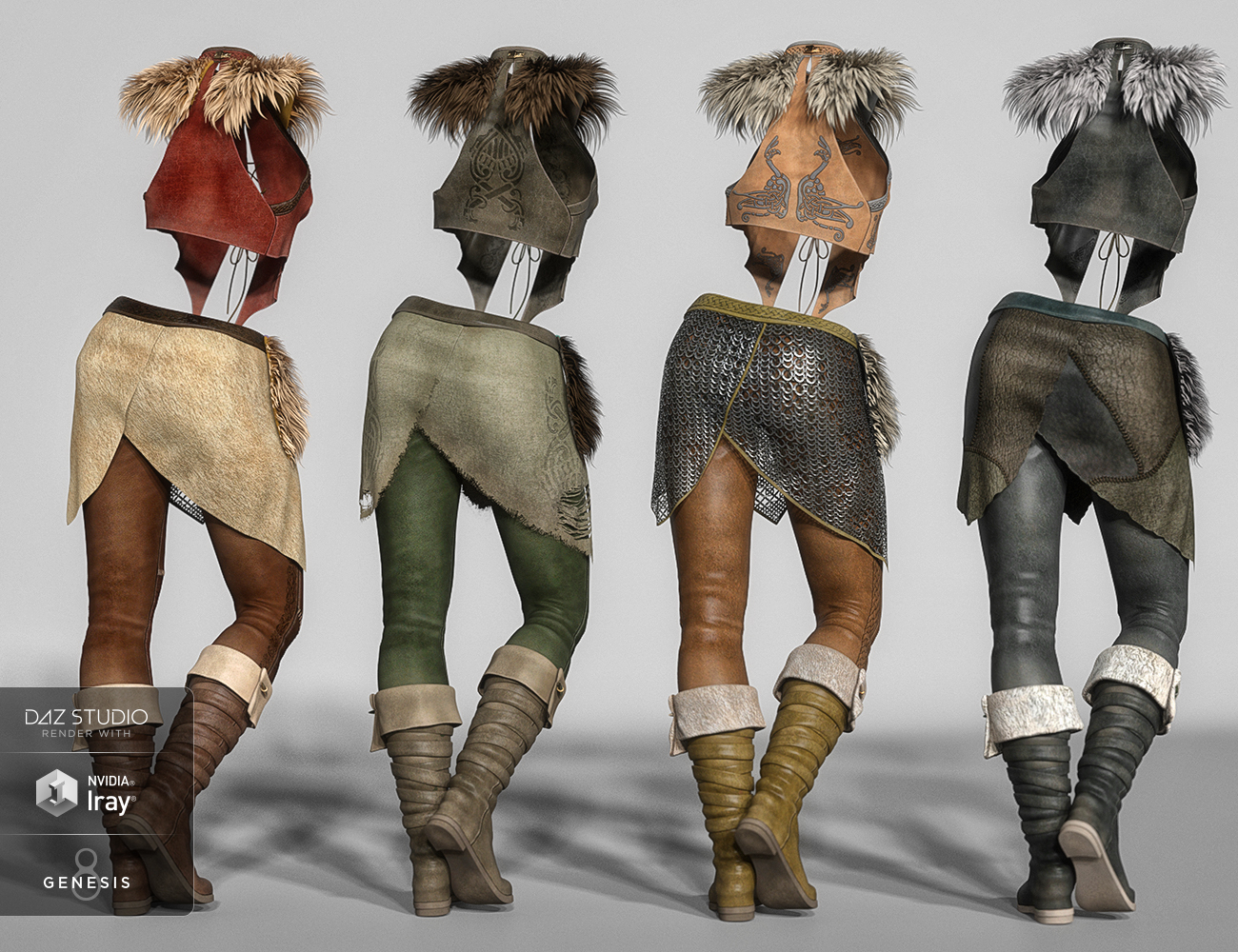 dForce Protector Outfit Textures by: Arien, 3D Models by Daz 3D