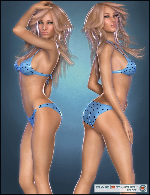 Brooke 2.0 by: Liquid Rust, 3D Models by Daz 3D