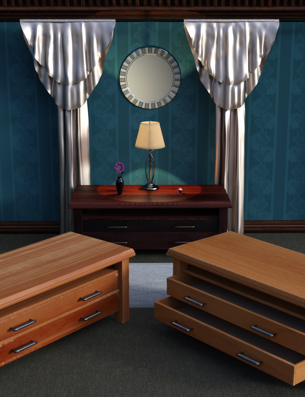 Furniture Frenzy by: ARTCollab, 3D Models by Daz 3D
