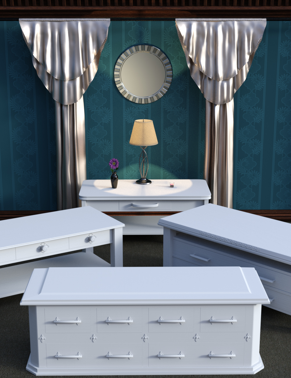 Furniture Frenzy by: ARTCollab, 3D Models by Daz 3D
