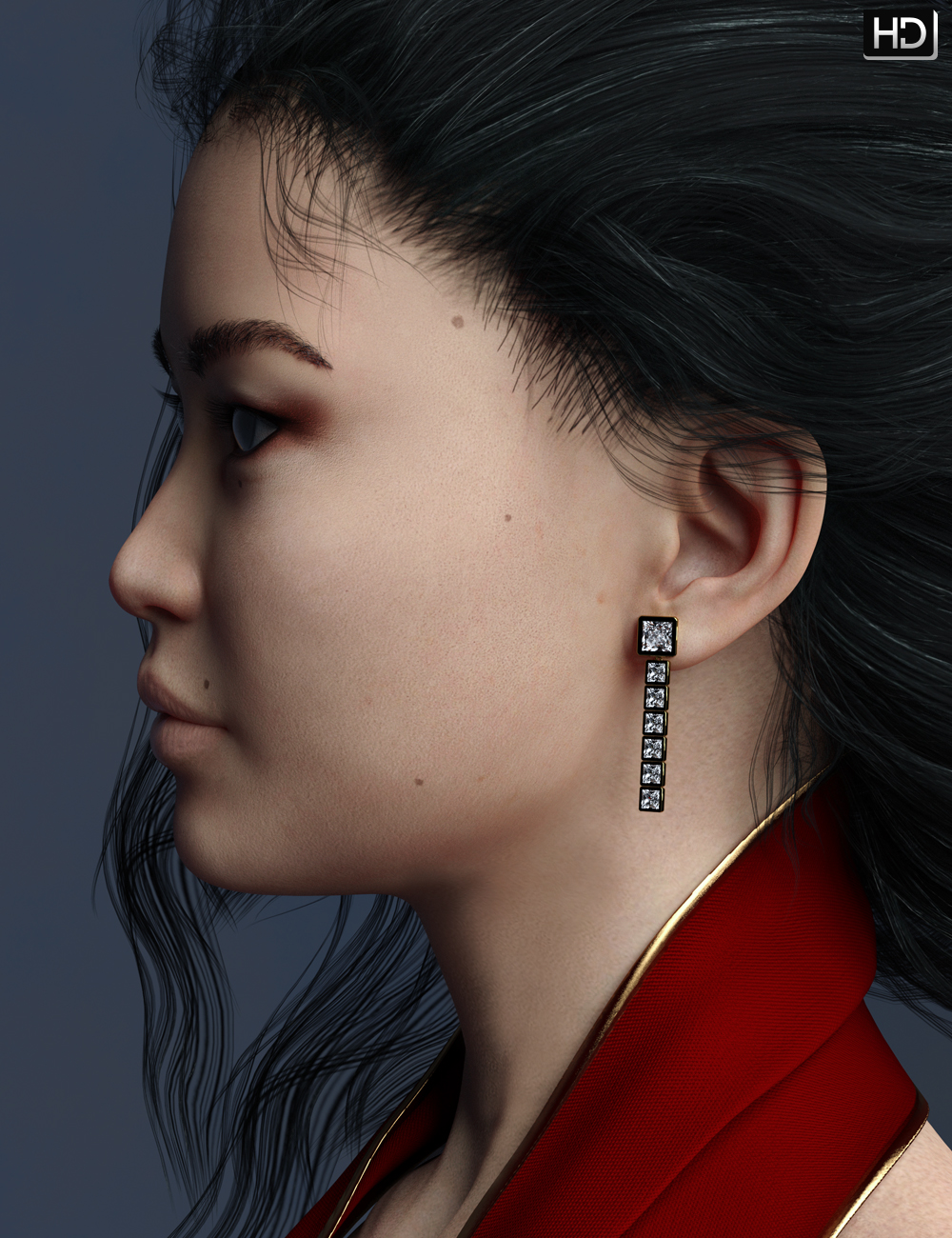Emiyo HD for Mei Lin 8 by: EmrysFred Winkler Art, 3D Models by Daz 3D