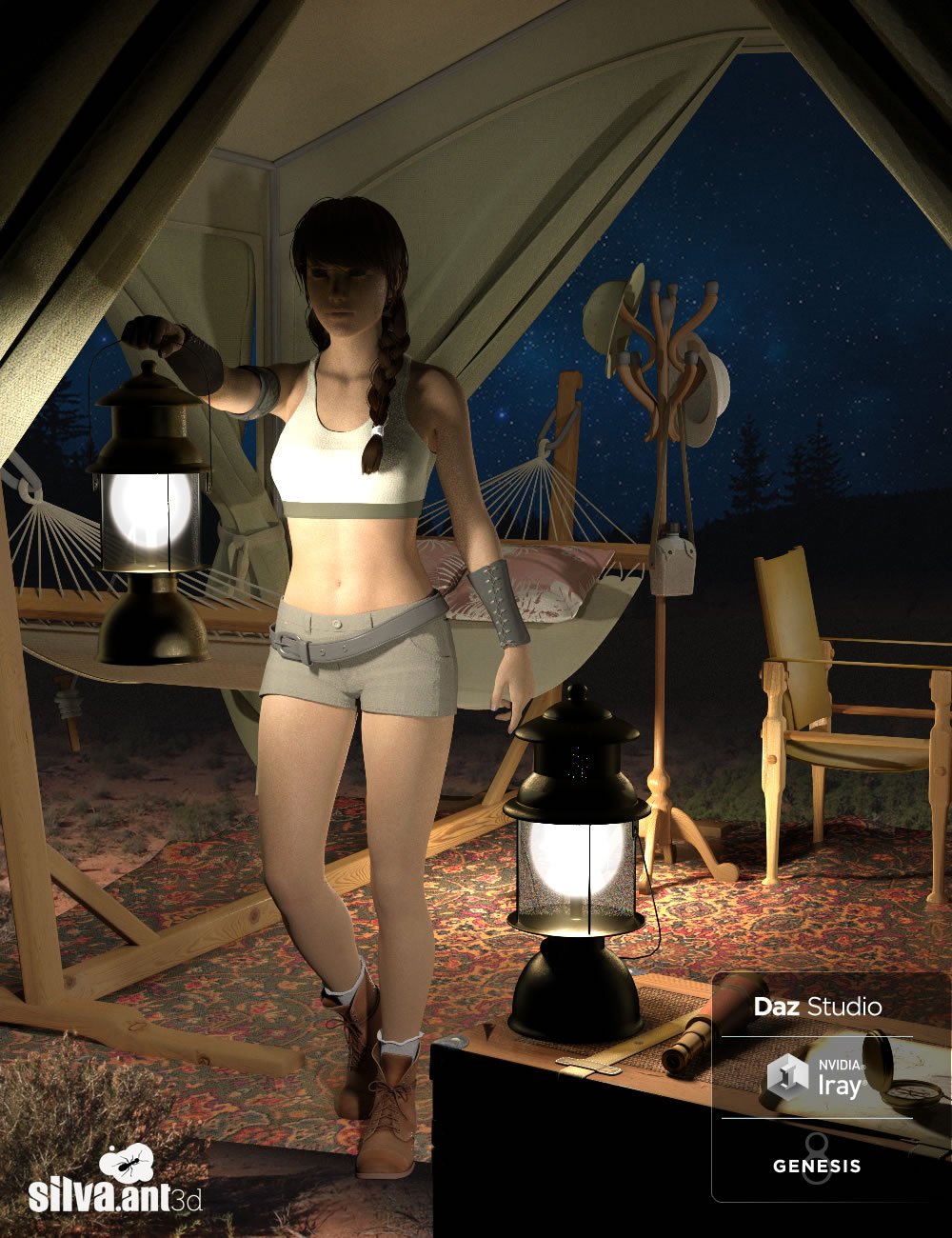 Expedition Camp by: SilvaAnt3d, 3D Models by Daz 3D