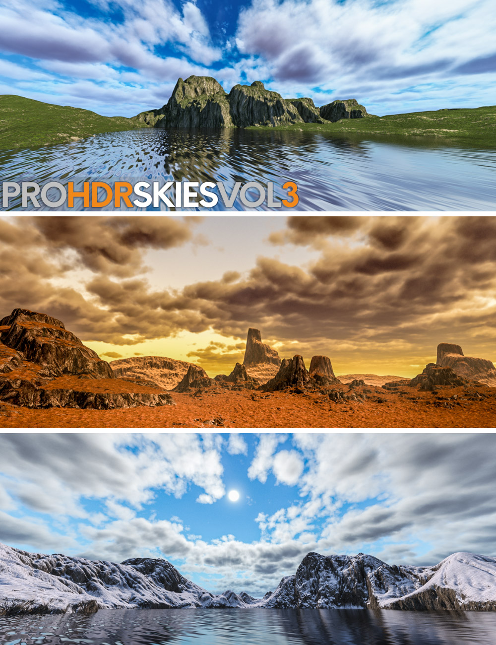PRO-HDR-SKIES Vol_3 by: Colm Jackson, 3D Models by Daz 3D