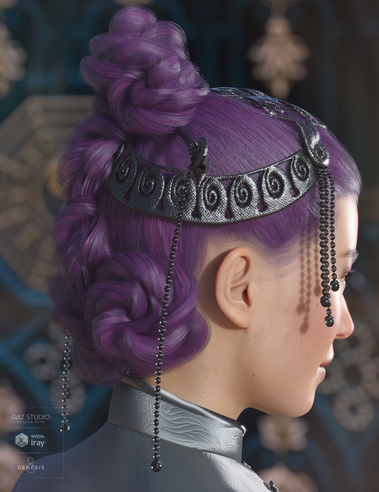 Helena Hair for Genesis 3 & 8 Female(s) Helena Hair for Genesis 3 & 8 Female(s) by: AprilYSH, 3D Models by Daz 3D