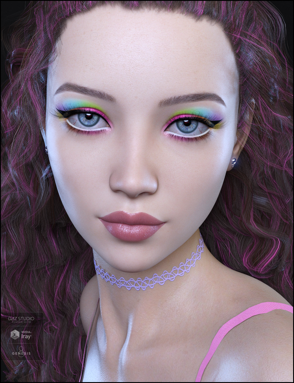 Alyx for Genesis 8 Female by: JessaiiDemonicaEvilius, 3D Models by Daz 3D