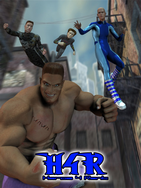 H4R - Hero For Rent by: Muscleman, 3D Models by Daz 3D