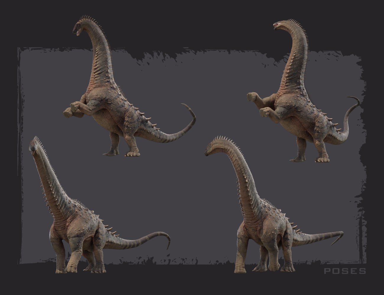 Alamosaurus by: Herschel Hoffmeyer, 3D Models by Daz 3D