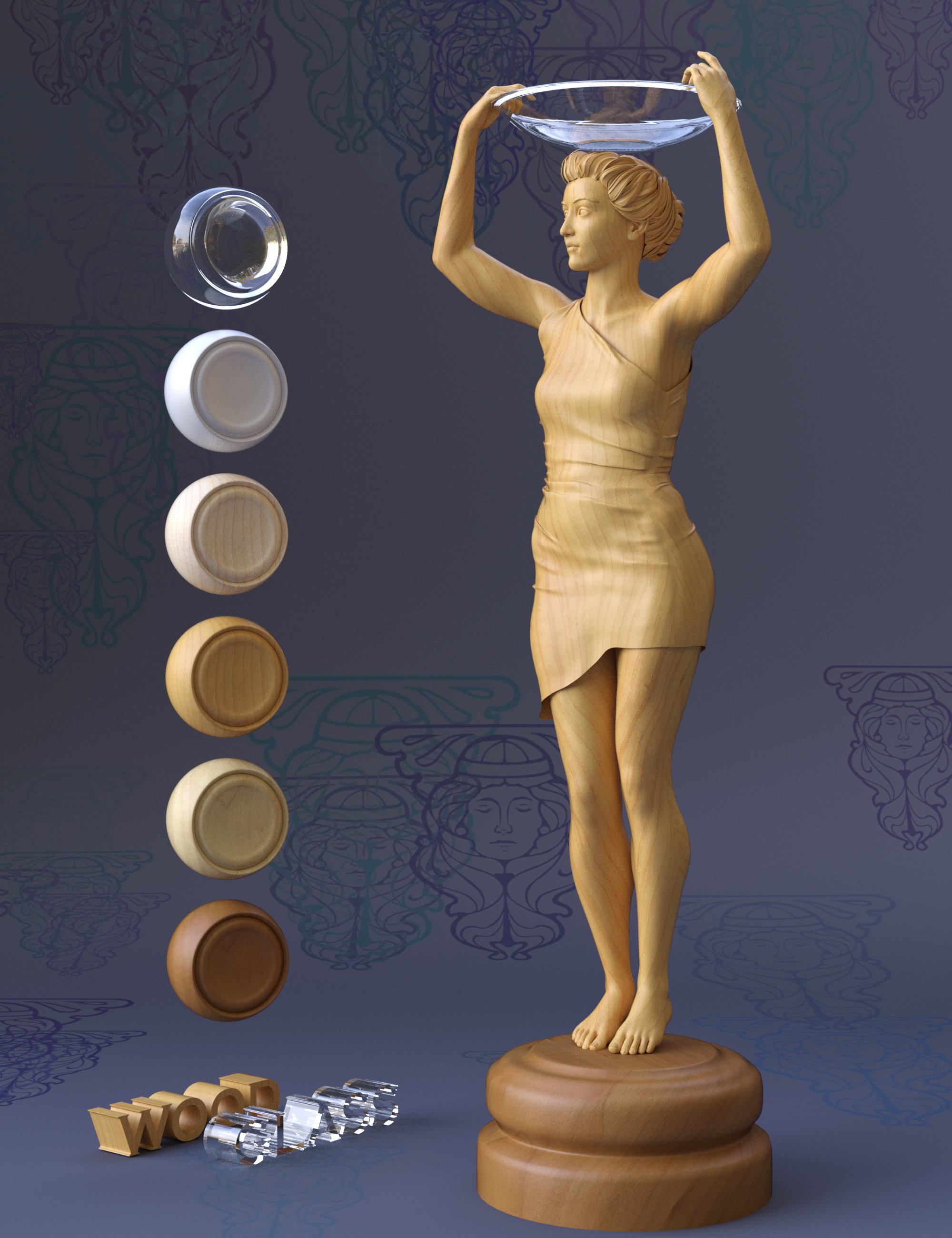 Sculptural Genesis 8 Ultra Fun Kit by: Canary3d, 3D Models by Daz 3D