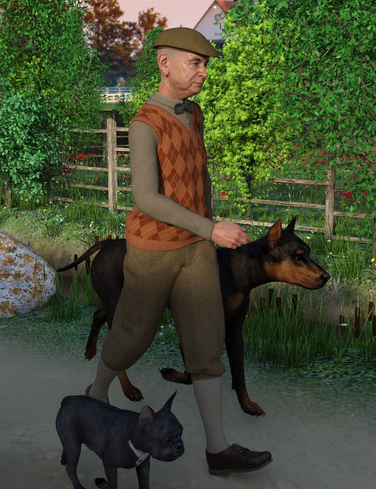 Knickerbockers for Genesis 8 Male(s) Knickerbockers for Genesis 8 Male(s) by: Oskarsson, 3D Models by Daz 3D