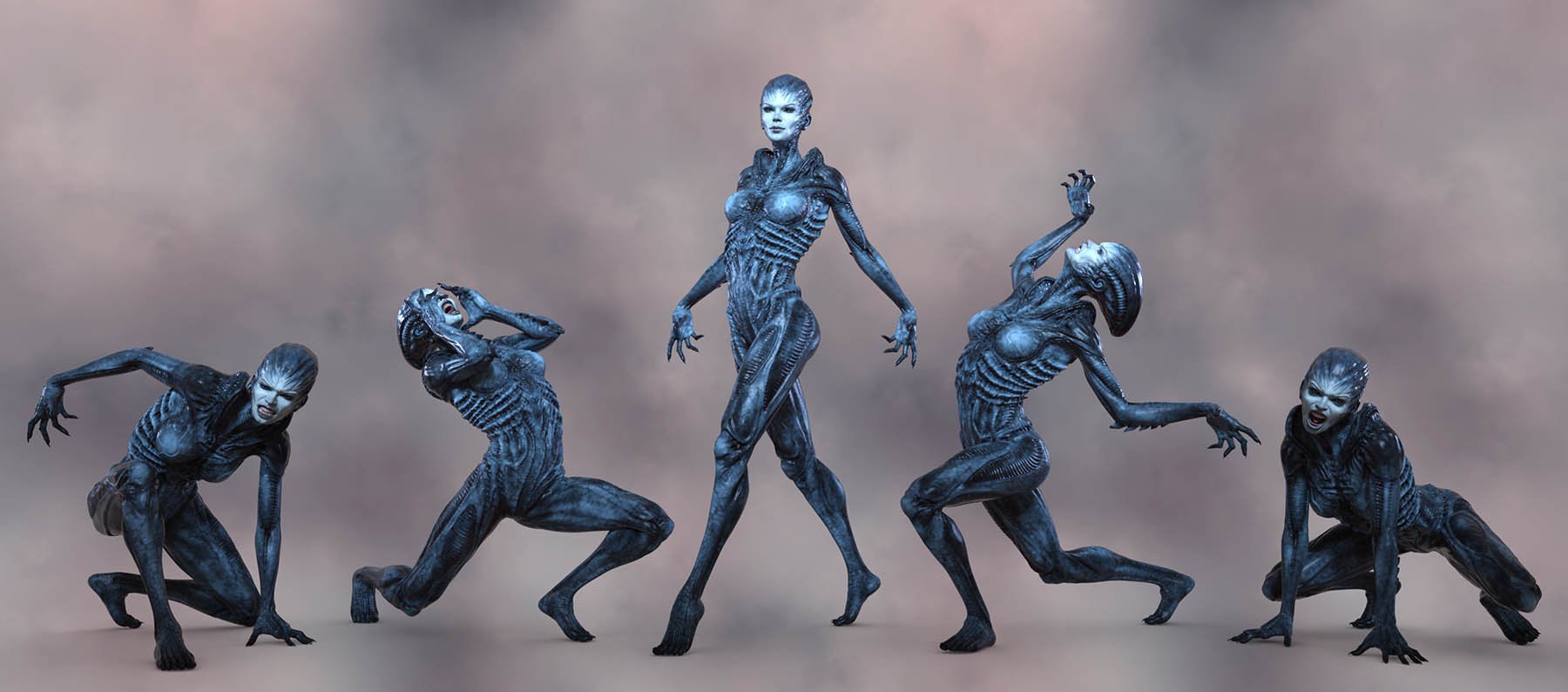 Alien Poses and Expressions Genesis 8 Female(s) Alien Poses and Expressions Genesis 8 Female(s) by: Capsces Digital Ink, 3D Models by Daz 3D
