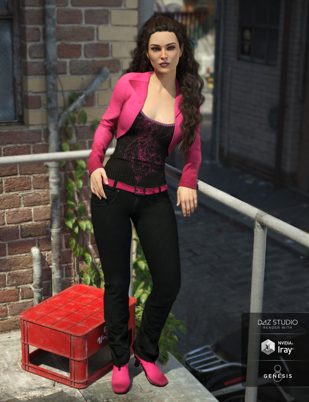 Riviera Noon Outfit Textures by: bucketload3d, 3D Models by Daz 3D