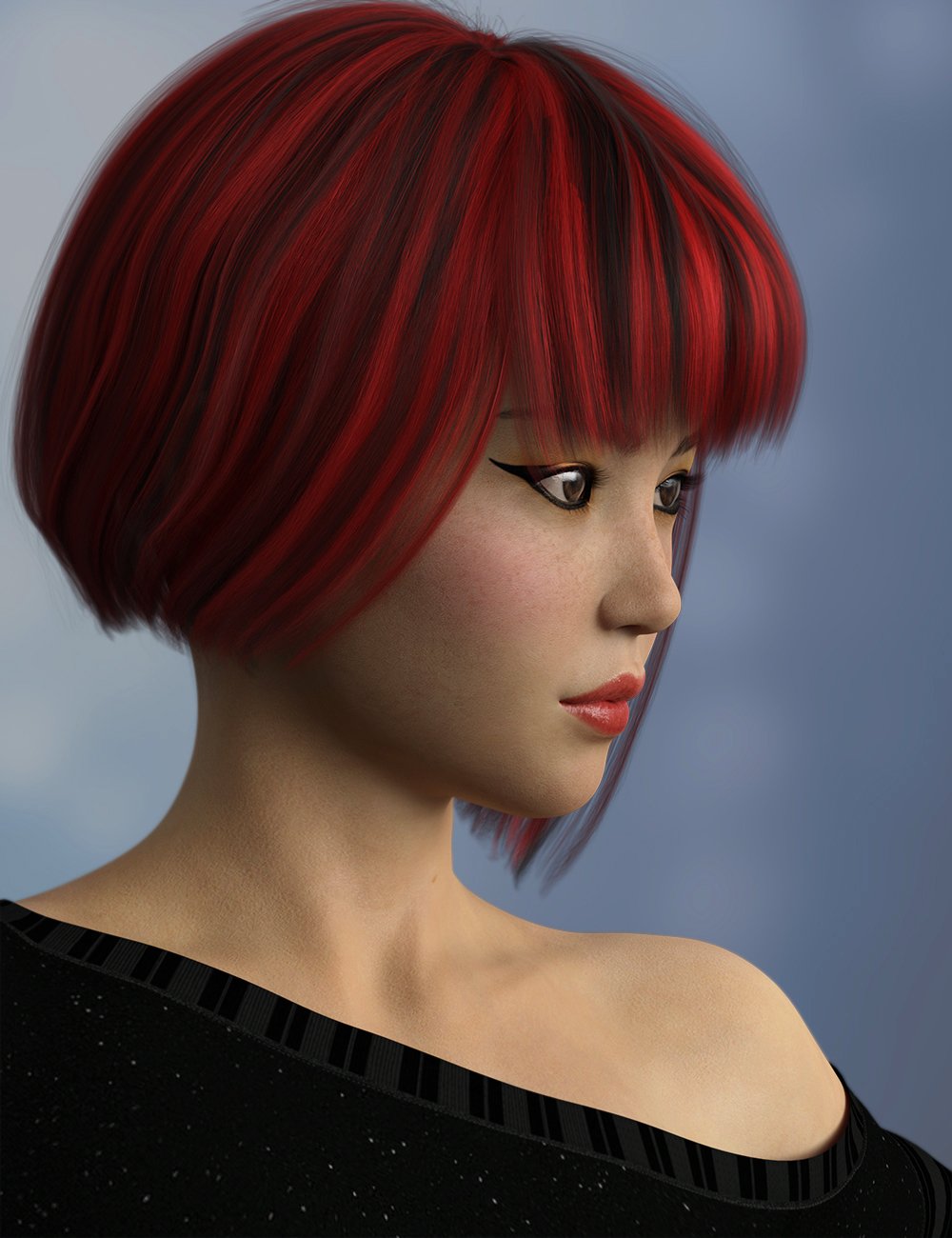 Teen Miyu HD for Mei Lin 8 by: Fred Winkler ArtSabby, 3D Models by Daz 3D