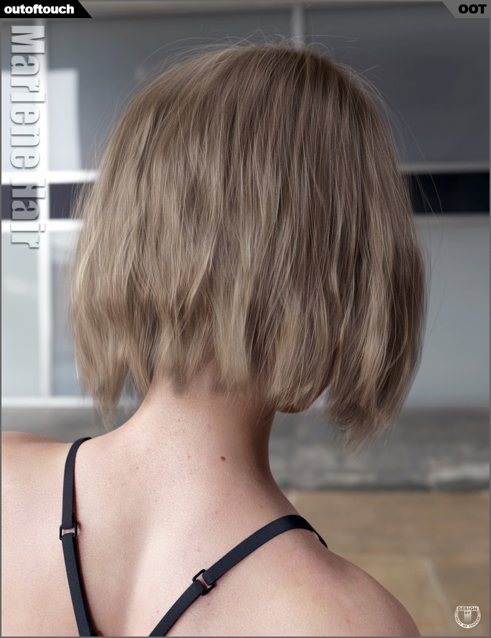 Marlene Bob Hair for Genesis 3 and 8 Female(s) Marlene Bob Hair for Genesis 3 and 8 Female(s) by: outoftouch, 3D Models by Daz 3D