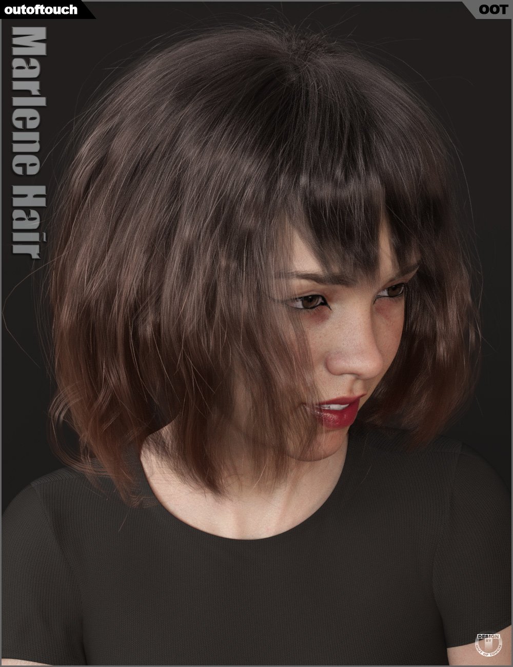 Marlene Bob Hair for Genesis 3 and 8 Female(s) Marlene Bob Hair for Genesis 3 and 8 Female(s) by: outoftouch, 3D Models by Daz 3D