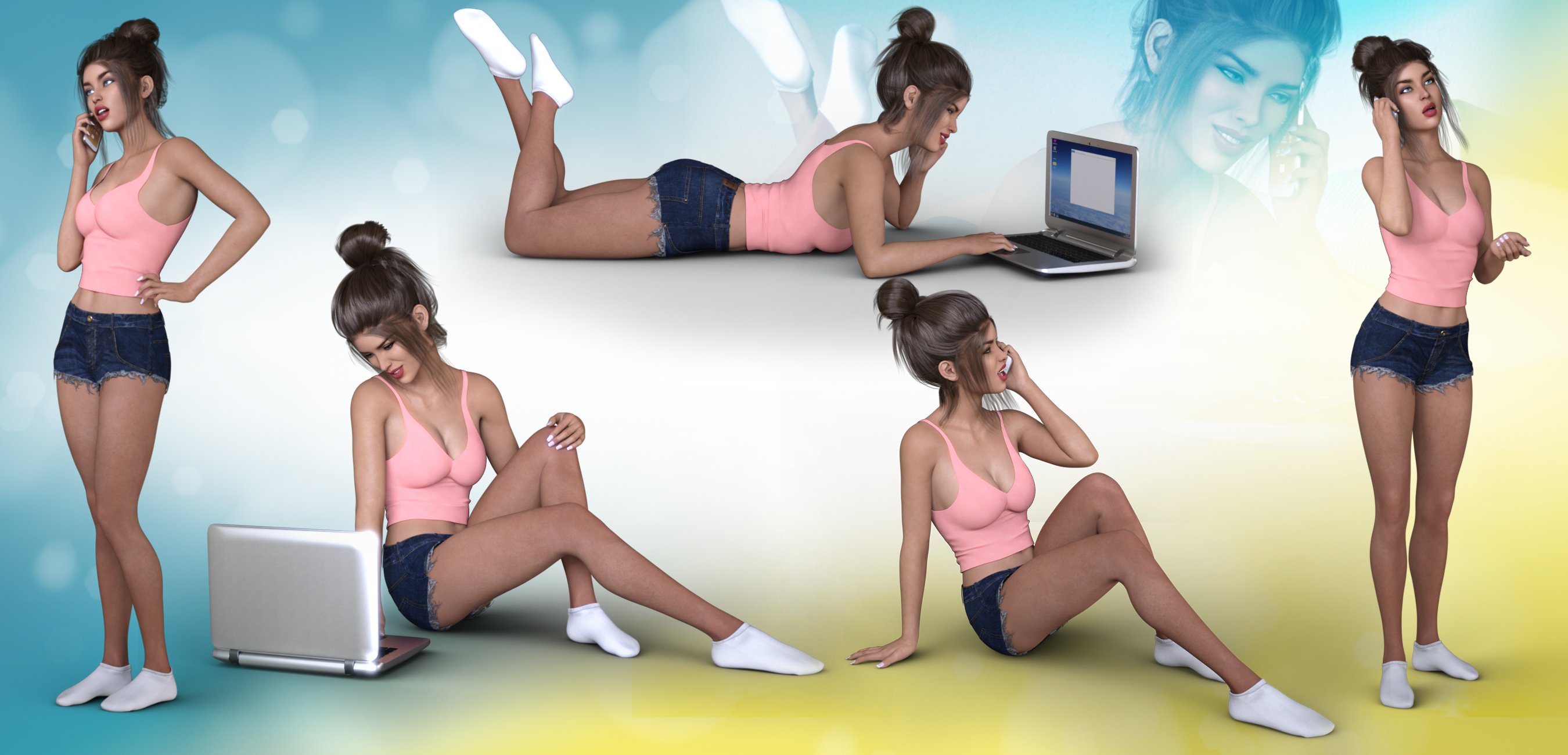 Z My Favourite Gadgets - Props and Poses for Genesis 8 Z My Favourite Gadgets - Props and Poses for Genesis 8 by: Zeddicuss, 3D Models by Daz 3D