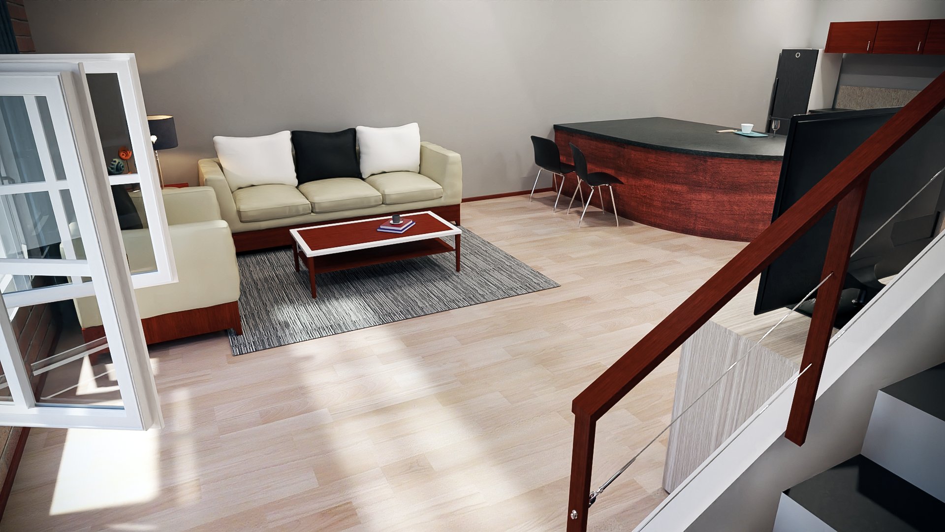 The Confluence Apartment The Confluence Apartment by: Tesla3dCorp, 3D Models by Daz 3D