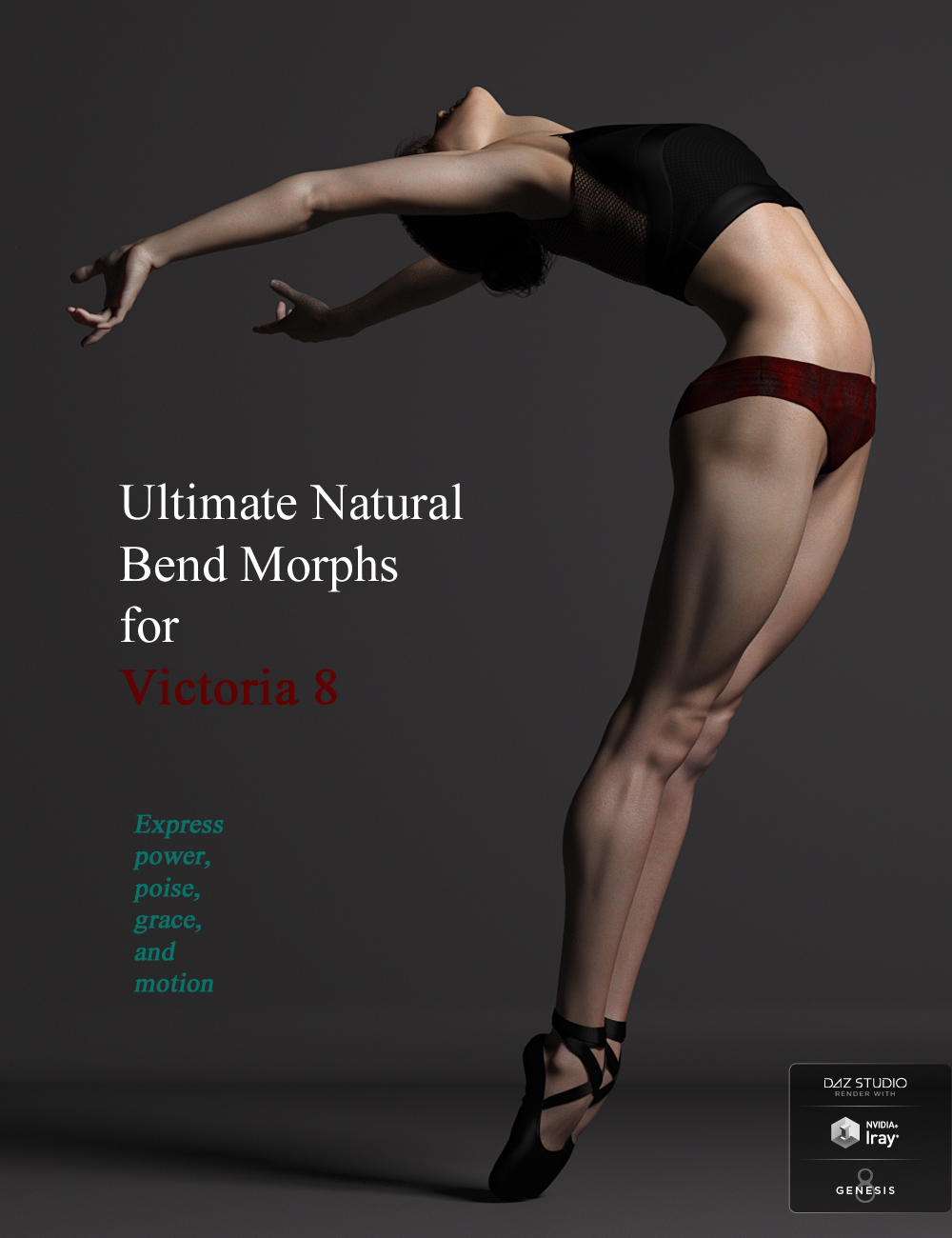 Ultimate Natural Bend Morphs for Victoria 8 by: K.H. Image Studio, 3D Models by Daz 3D