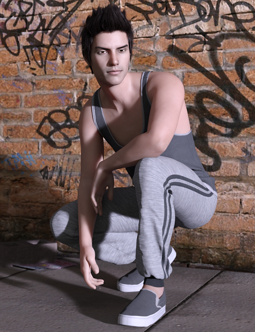 dForce Urban Casual Outfit for Genesis 8 Male dForce Urban Casual Outfit for Genesis 8 Male by: Leviathan, 3D Models by Daz 3D