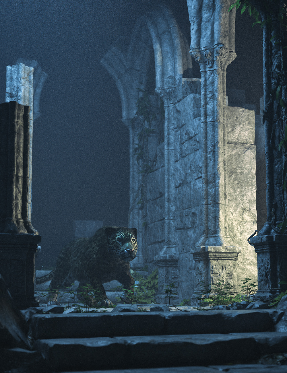 Gothic Ruins 2 by: , 3D Models by Daz 3D